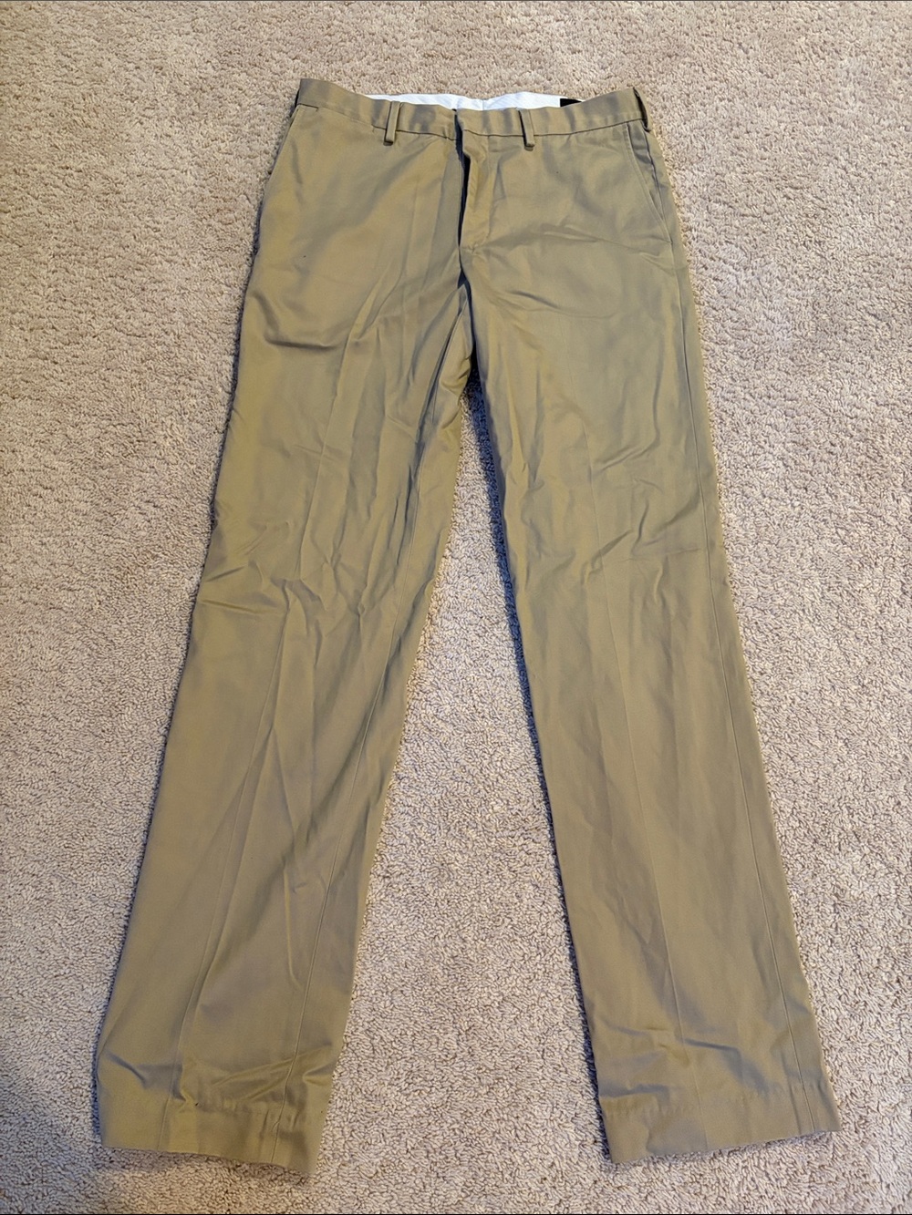 EUC- Men’s Lands’ End Classic Chino Pants 33x36